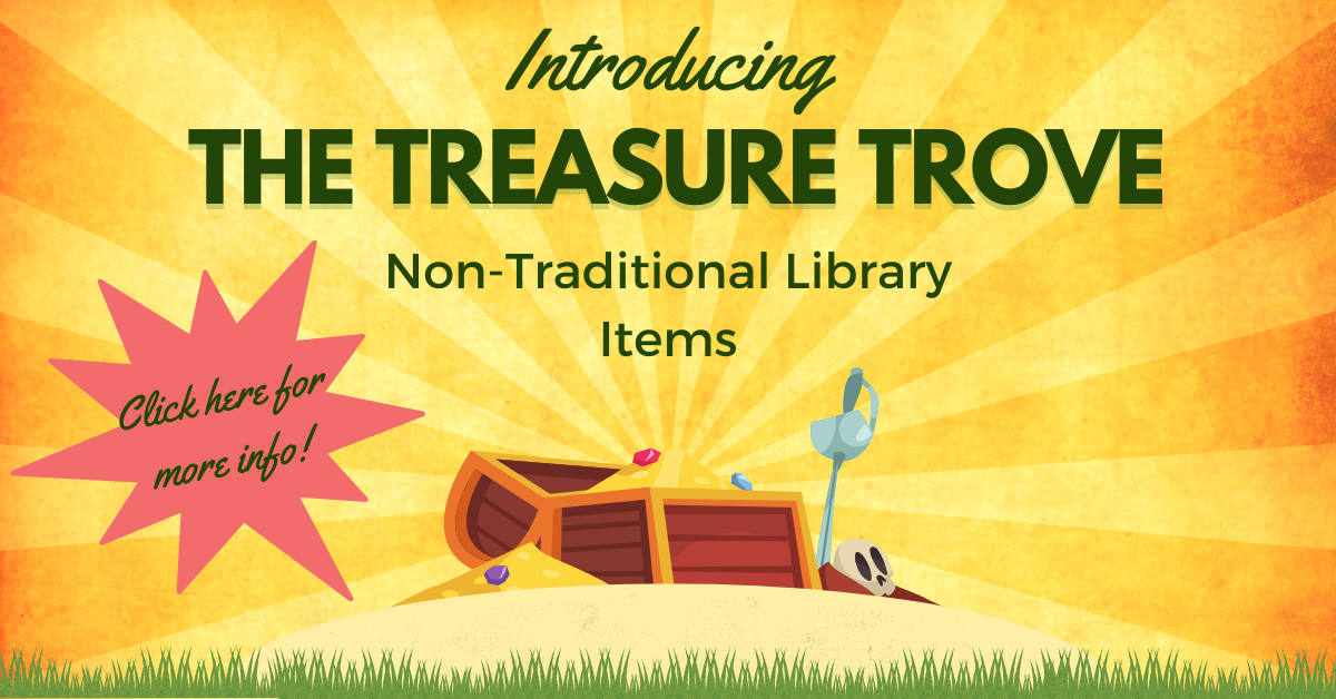 Introducing the treasure trove. Click here for more info